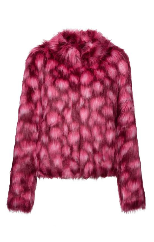 Unreal fur bubble sales coat
